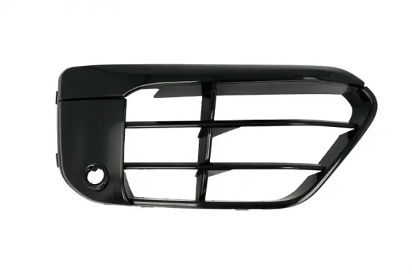 Grila bara fata dreapta SPORT, cu locas senzori, plastic, negru lucios BMW X1 intre 2015-2019