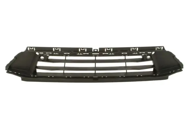 Grila bara Fata Inferior Mijloc, cu orificii senzori parcare, negru potrivit BMW 2 F45, 2 GRAN TOURER F46, 2 GRAN TOURER VAN F46 11.13-