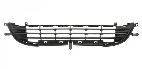 Grila bara fata inferior mijloc, neagra PEUGEOT 207 intre 2006-2010