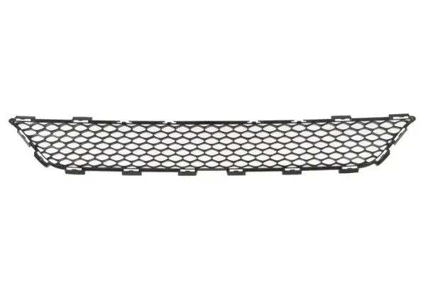 Grila bara Fata Mijloc, plastic, negru potrivit CHRYSLER 300C 07.11- 10.14-