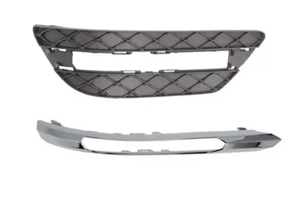 Grila bara fata stanga AVANTGARDE ELEGANCE, cu locas lumini zi, negru crom MERCEDES Clasa C T-MODEL (S204), C (W204) intre 2011-2014