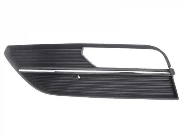 Grila bara fata stanga cu locas proiectoare, crom AUDI A3 HATCHBACK intre 2012-2016