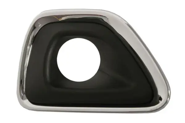 Grila bara fata stanga cu locas proiectoare, plastic, negru crom JEEP GRAND CHEROKEE 4 IV WK2 intre 2013-2016