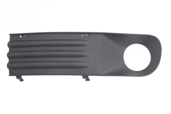 Grila bara fata Stanga cu locas proiector plastic, gri potrivit VW MULTIVAN V, TRANSPORTER V 2003-2015