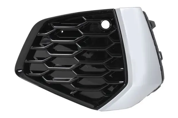 Grila bara Fata Stanga plastic, aluminiu negru potrivit AUDI A3, A3 ALLSTREET 11.19- 07.16-