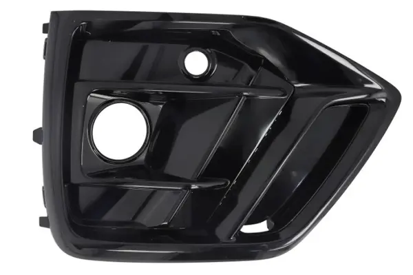 Grila bara Fata Stanga S-LINE, cu orificii proiector ceata, cu orificii senzori parcare, negru lucios potrivit AUDI Q5 06.16- 01.17-10.20
