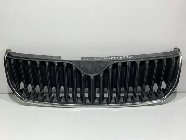 Grila centrala bara fata 3T0853668A Skoda Superb 2 (2008-2013)