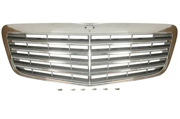 Grila fata clasic, completa, crom gri MERCEDES Clasa E intre 2006-2010