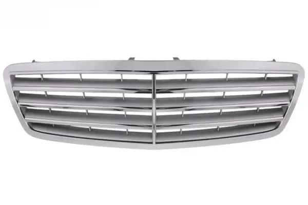 Grila fata completa, crom argintiu MERCEDES Clasa C intre 2004-2008