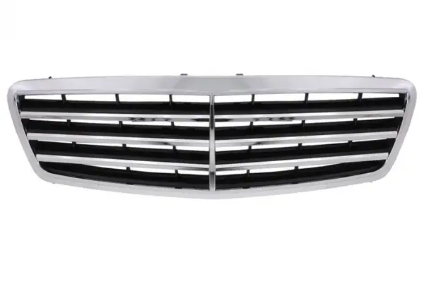 Grila fata completa, crom gri MERCEDES Clasa C intre 2004-2008