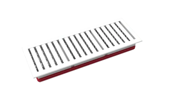 - Grilă modulară de admisie și evacuare Heatpex Aria Flat 500/Connect, Versatila, Material ABS, Alb