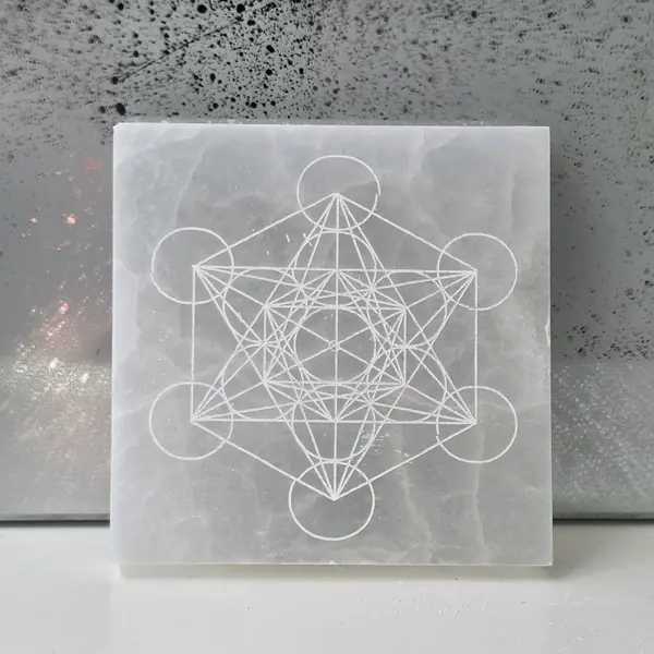 Grila patrat selenit | Metatron