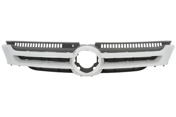 Grila radiator fata VW Golf 5 Plus (2005, 2009), set 2 piese , exterior + interior, culoare negru grunduit
