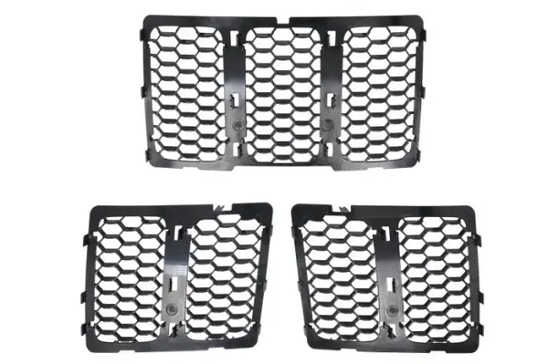 Grila radiator inside comb, LAREDO LIMITED OVERLAND, crom potrivit JEEP GRAND CHEROKEE IV WK2 01.13-10.16