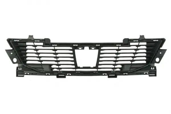 Grila radiator mijloc negru potrivit PEUGEOT 2008 II dupa 2019