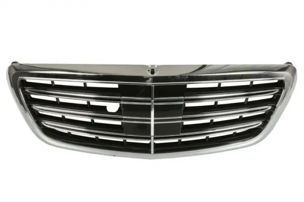 Grila radiator model AMG EN cu locas camera crom negru lucios potrivit MERCEDES Clasa S W222, V222, X222 2.2DH-6.0 05.13- 2013-2017