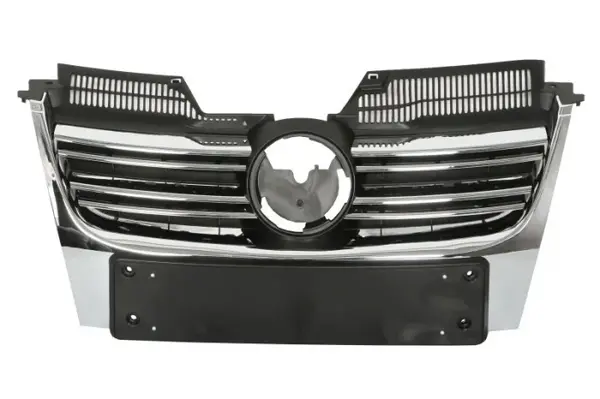 Grila radiator pentru caroserie break; salon, complet, crom negru potrivit VW GOLF V, JETTA III 1.4-3.2 10.03-10.10 -10.10