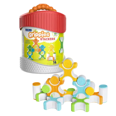Grippies Stackers, set magnetic senzorial (16 piese)