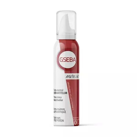 Gseba Spuma – Tratament dermatite si protectie piele 100 ml, Meditrina