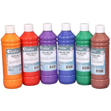 Guasa lavabila pentru pictura 500 ml Maro