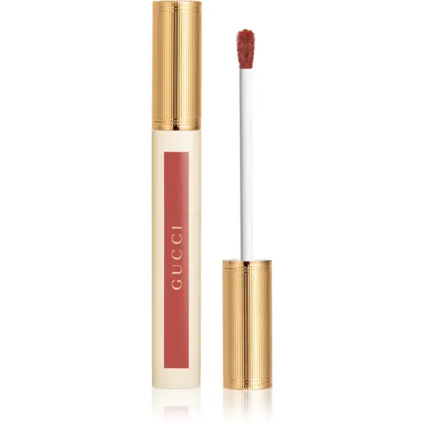 Gucci Glow Oil-In-Water Tint Liquid Lipstick ruj lichid, hidratant și lucios culoare 217 Valeria Rose 6.5 ml