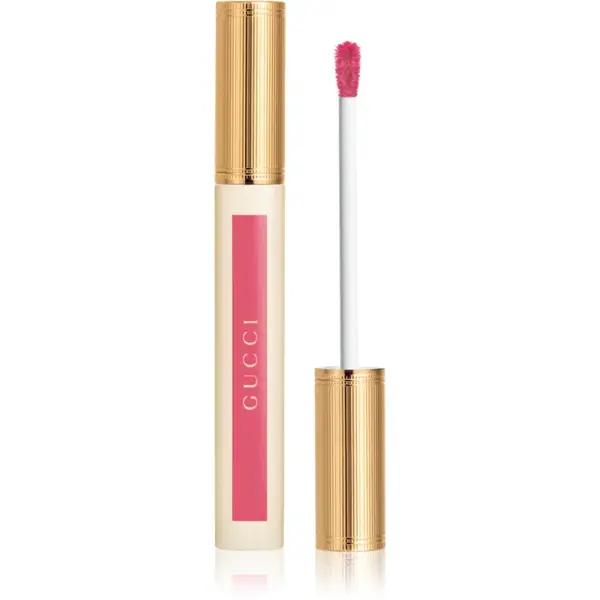 Gucci Glow Oil-In-Water Tint Liquid Lipstick ruj lichid, hidratant și lucios culoare 415 Clara Pink 6.5 ml