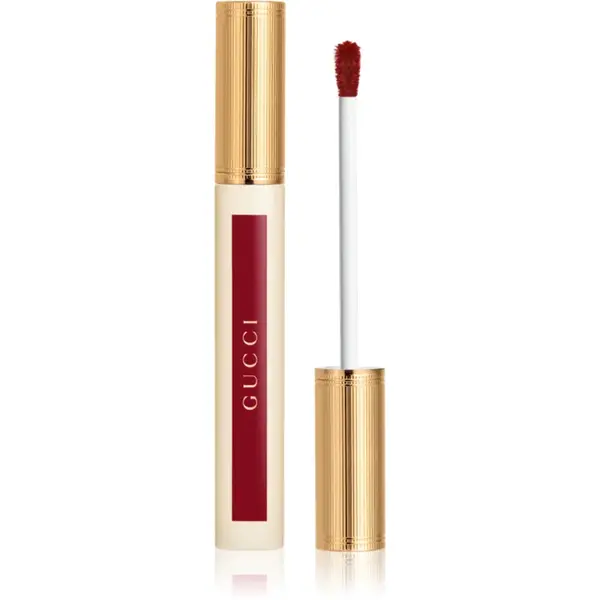 Gucci Glow Oil-In-Water Tint Liquid Lipstick ruj lichid, hidratant și lucios culoare 129 Paula Maple 6.5 ml