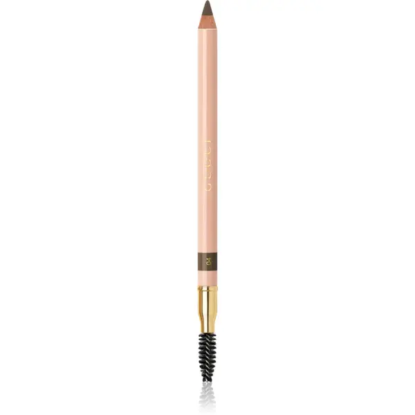 Gucci Gucci Beauty Crayon Définition Sourcils creion pentru sprancene cu pensula culoare 04 Dark Brown 1.19 g