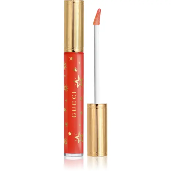 Gucci Gucci Beauty Gloss à Lèvres luciu de buze pentru un volum suplimentar culoare 526 Teresina Red 6.5 ml