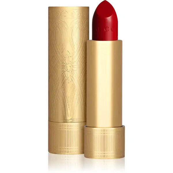 Gucci Gucci Beauty Rouge à Lèvres Satin Lipstick ruj satinat culoare 502 Eadie Scarlet 3.5 g