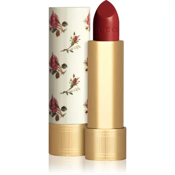 Gucci Gucci Beauty Rouge à Lèvres Voile ruj strălucitor culoare 502 Eadie Scarlet 3.5 g