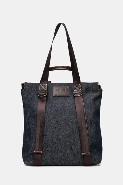 Guess geantă pentru bărbați din denim OSLO