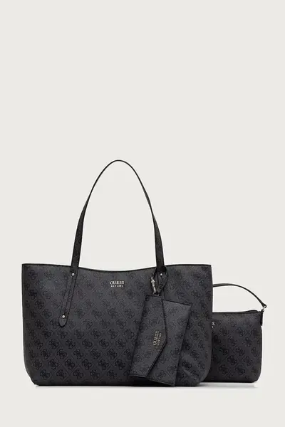 Guess geantă shopper pentru femei cu imitație de piele BRENTON