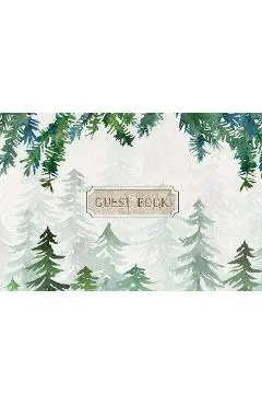 Guest Book Cabin Edition