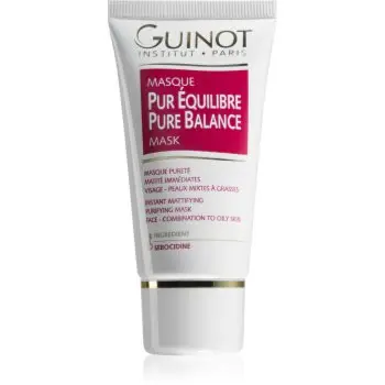 Guinot Pure Balance masca de curatare pentru reducerea sebumului si minimalizarea porilor