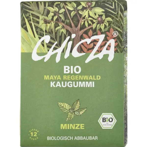 Guma de mestecat cu menta, eco - 30 g