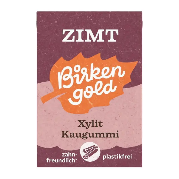 Guma de mestecat cu scortisoara 20 drajeuri 28g Birkengold