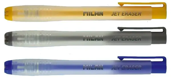 Gumă de șters Milan Jet - Asortiment