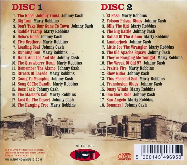 Gunfighter Ballads & More | Johnny Cash, Marty Robbins