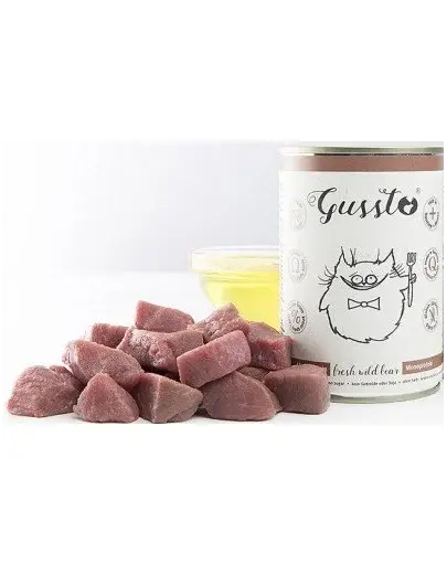 GUSSTO Cat Fresh Wild Boar hrana superpremium pisici 12x400 g cu mistret