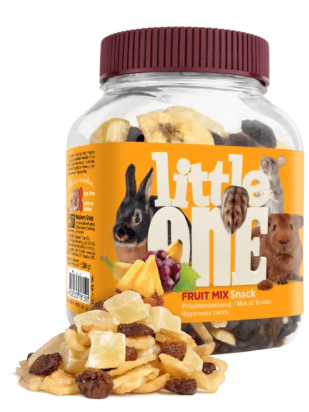 Gustare amestec de fructe Little One, 200g
