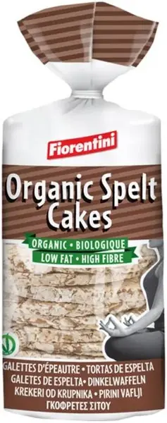 Gustări organice din speltă, 120 g, Fiorentini