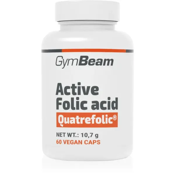 GymBeam Active Folic Acid (Vitamin B9) capsule cu acid folic 36 g