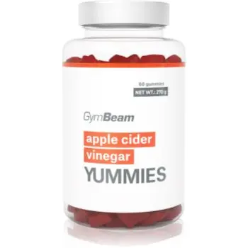GymBeam Apple Cider Vinegar Yummies bomboane tip jeleu în sprijinul sistemului imunitar