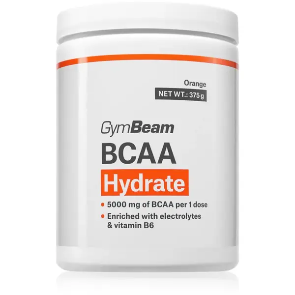 GymBeam ASAP BCAA complex de aminoacizi pentru susținerea performanțelor sportive aroma Orange 375 g