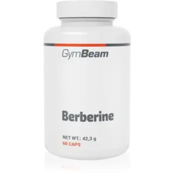 GymBeam Berberine capsule pentru menținerea nivelului normal de zahăr în sânge