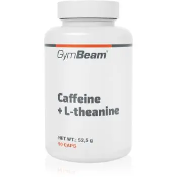 GymBeam Caffeine + L-theanine capsule pentru susținerea performanțelor sportive