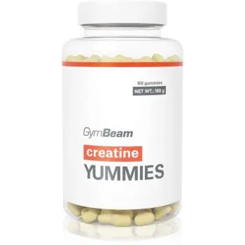 GymBeam Creatine Yummies bomboane tip jeleu pentru susținerea performanțelor sportive