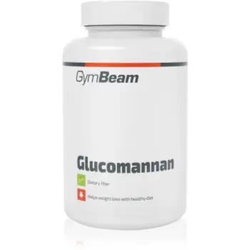 GymBeam Glucomannan tablete pentru menținerea nivelului normal de colesterol
