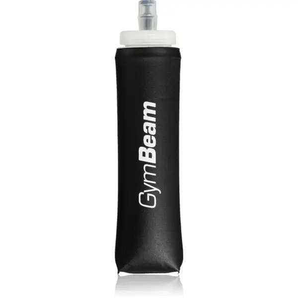 GymBeam Hydra Soft Flask sticlă pentru apă culoare Black 1 buc